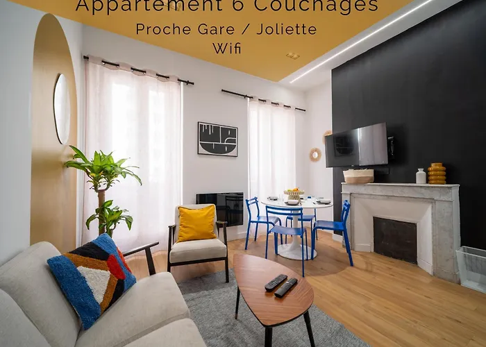 Appartement Tout Equipe 3 Chambresterrasse Du Port